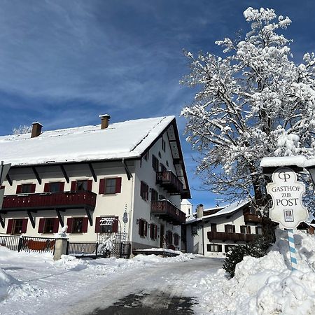 Gasthof Zur Post Saulgrub Exterior foto